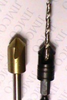 ~ Countersink Bits and Tools - 3 Flute Countersink - Hole Type/Cross Hole Countersink 