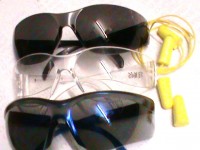 ~ Safety Equipment PPE - Safety Glasses - Ear Plugs - Gloves - Dust Masks