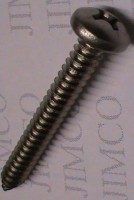 Pan STS 316 - Stainless Steel 316 Self Tapping Screws