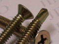 10-24x50 Countersunk Self Drilling Screw for Metal Zinc Plated Per 1000