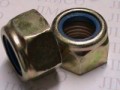 1/4  UNF High Tensile Nyloc Nut Zinc Plated