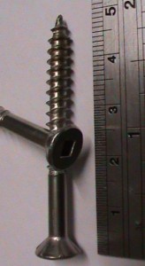 decking screws and driver bit image