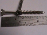 10x65 Marine Grade 316 Stainless Steel Square Drive Decking Screw 500
