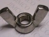 304 (A2) WING NUT: 1/4"UNC
