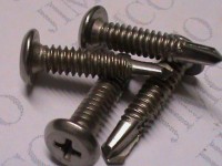 stainless steel screws that self drill into metal image