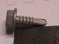 stainless steel screw no drilling required